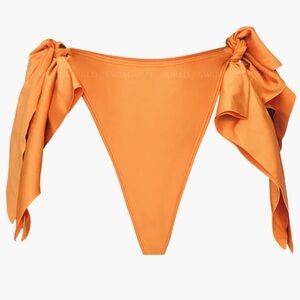 Andrea Iyamah High Waist Side Tie Bikini Bottom